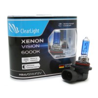 Лампы галогенные «ClearLight» HB4 (9006) XenonVision (12V-51W)