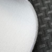 Жаккард «Лоза» на поролоне (черно-серый, ширина 1,5 м., толщина 4 мм.) клеевое триплирование